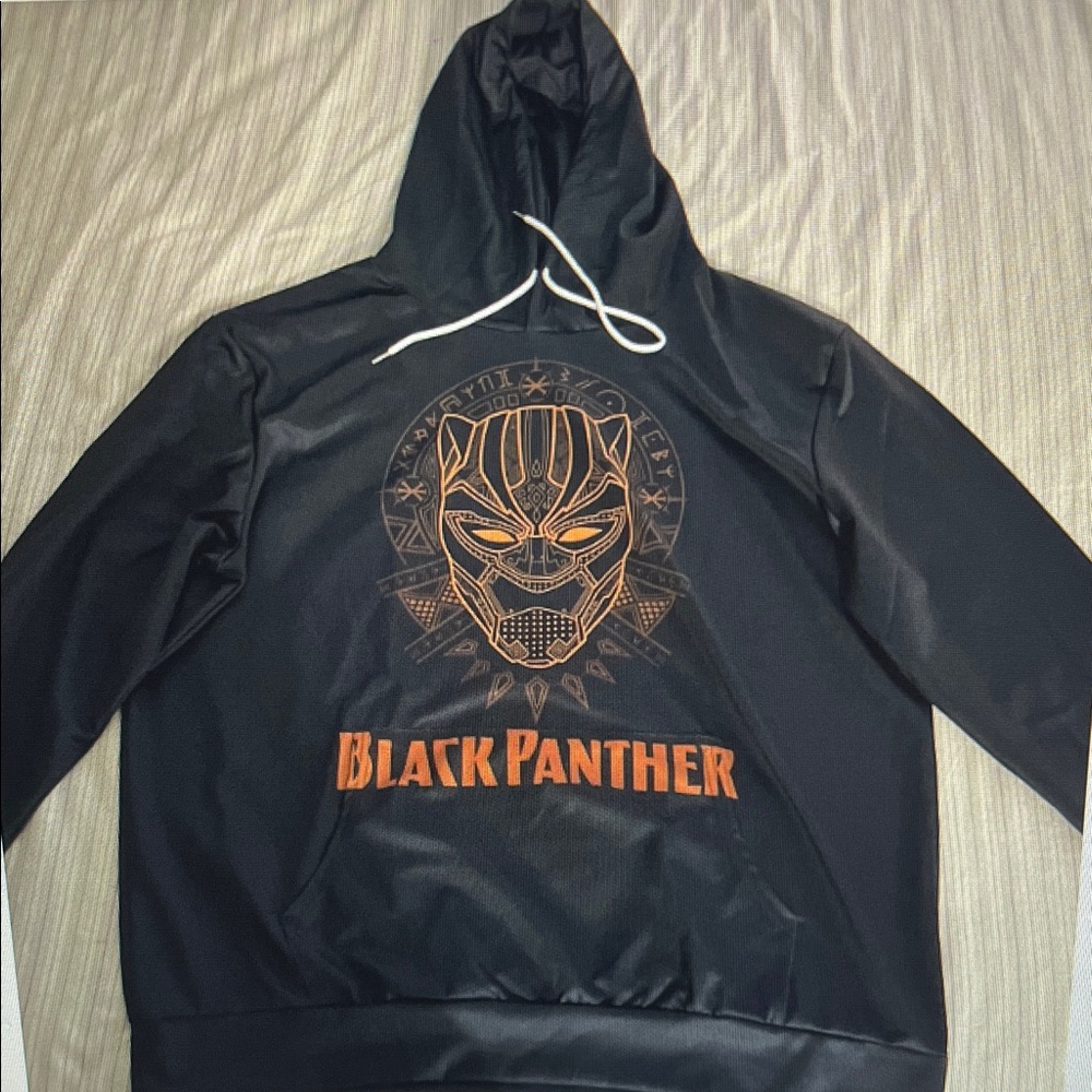 BLACK PANTHER -WAKANDA FOREVER HOODIE XXL